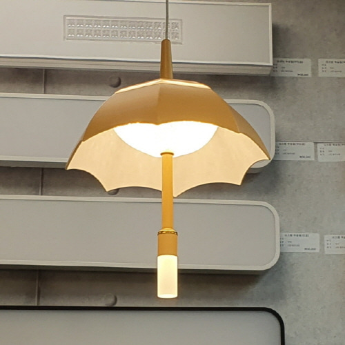 우산 1등 펜던트 LED 15W 내장형 5COLOR